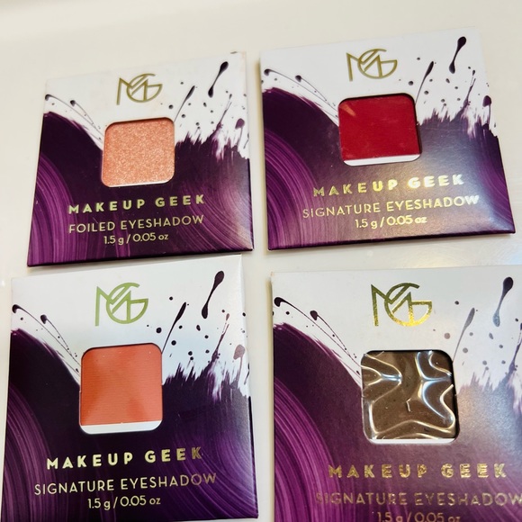 Eyeshadow and face Makeup bundle by makeup geek - Picture 5 of 9